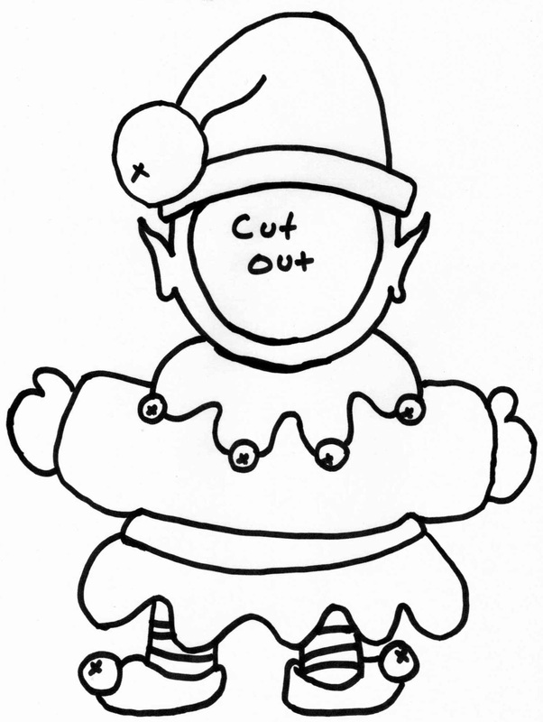 Cut Out Elf Body Template